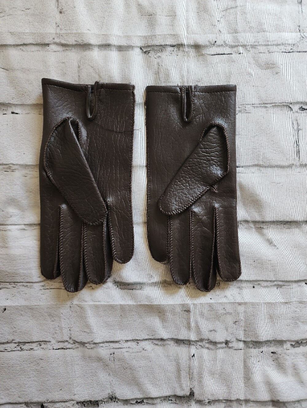 Men's Brown Vintage 1970 Driving Gloves